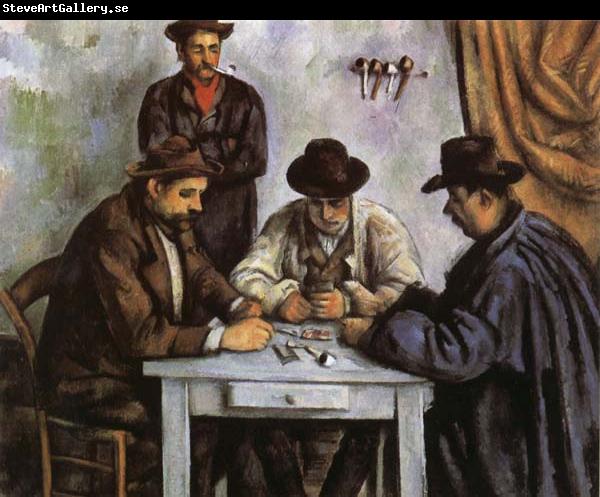 Paul Cezanne The Card Players